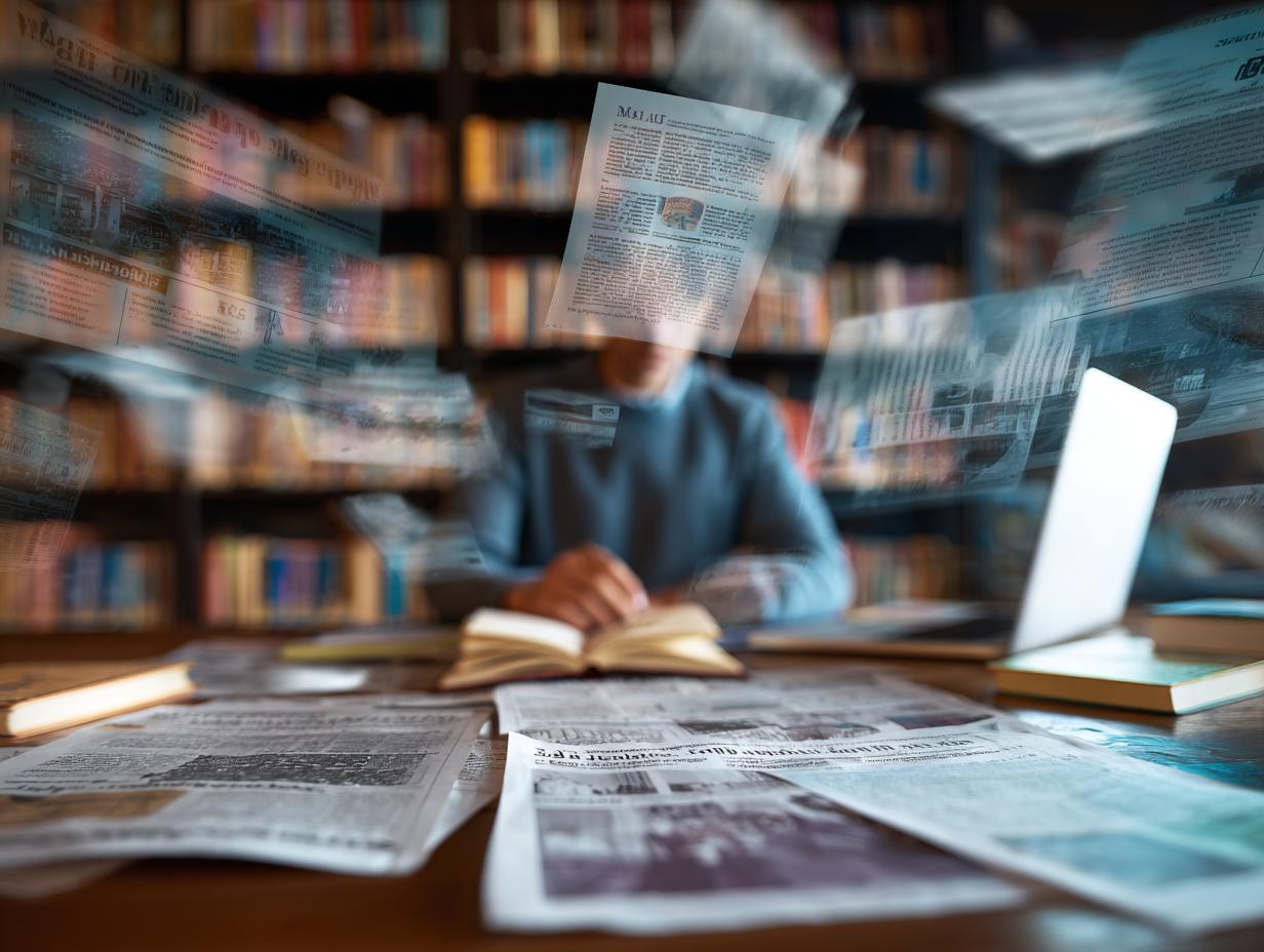 Работа студента по журналистике